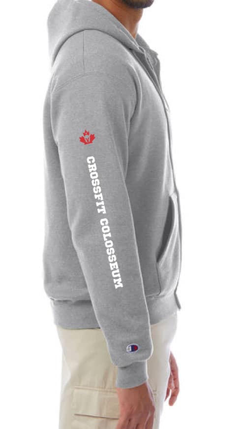 Crossfit Colosseum Unisex Champion Full-Zip Hoodies - Image 7