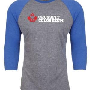 Crossfit Colosseum Unisex Baseball Shirt 3/4 Sleeve