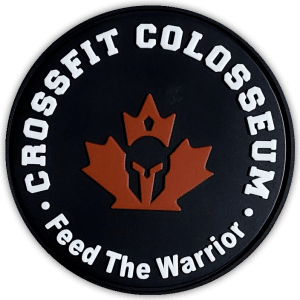 Crossfit Colosseum Pin Velcro Patch 3"