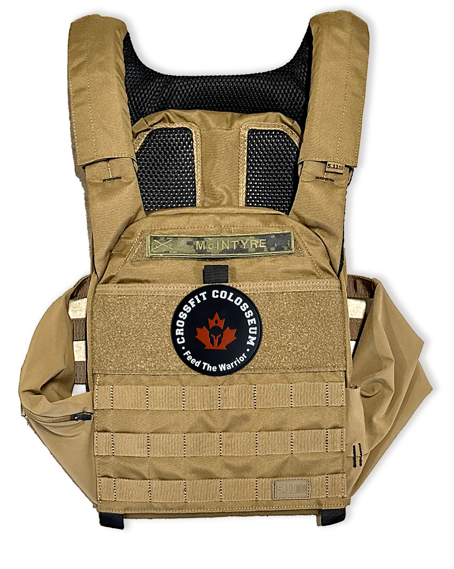 Crossfit Colosseum Pin Velcro Patch 3" - Image 2