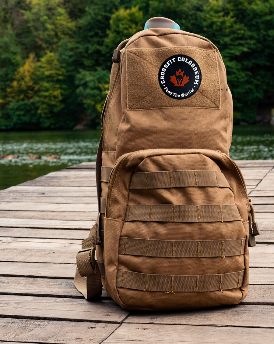 Crossfit Colosseum Pin Velcro Patch 3" - Image 3