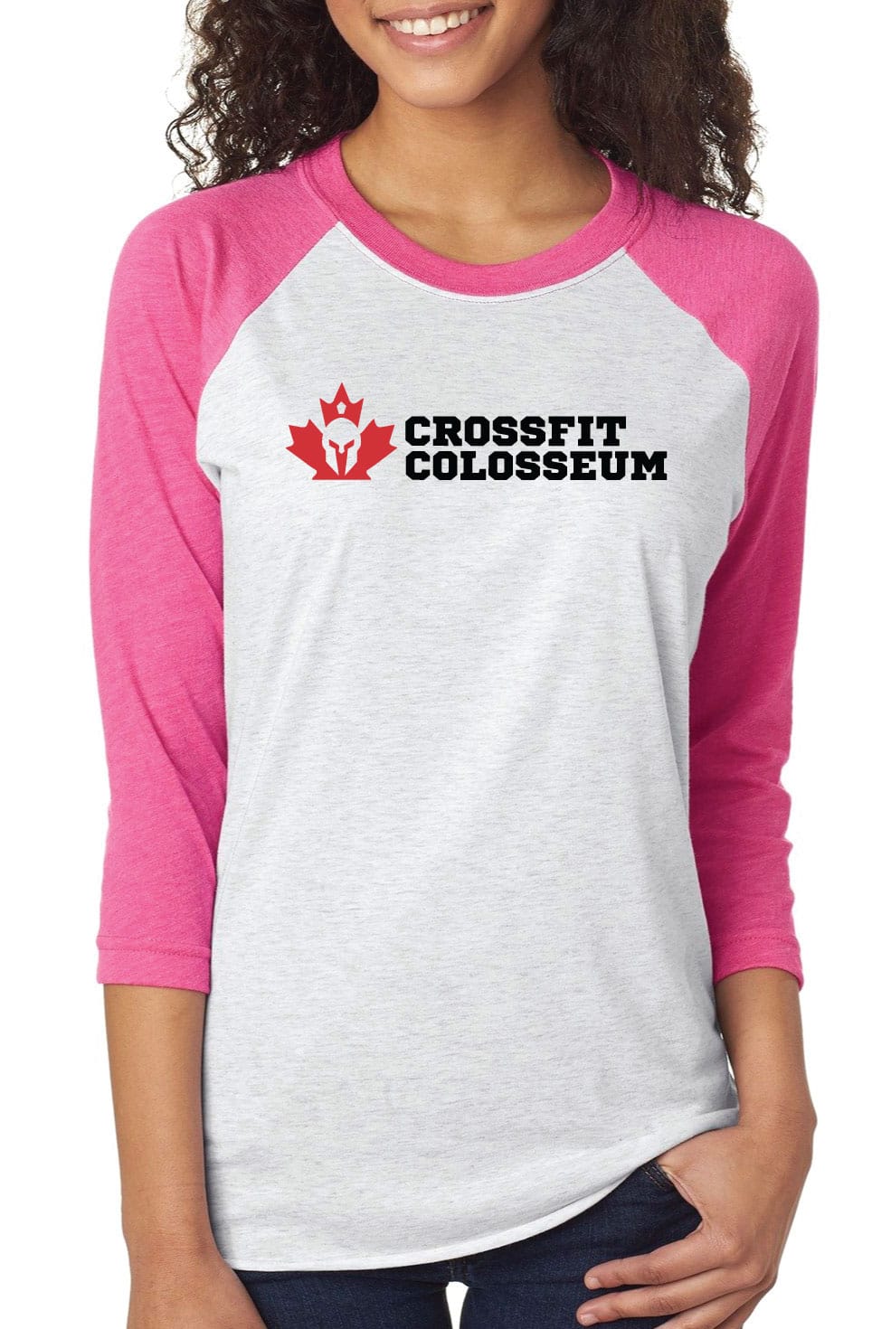 Crossfit Colosseum Unisex Baseball Shirt 3/4 Sleeve - Image 7