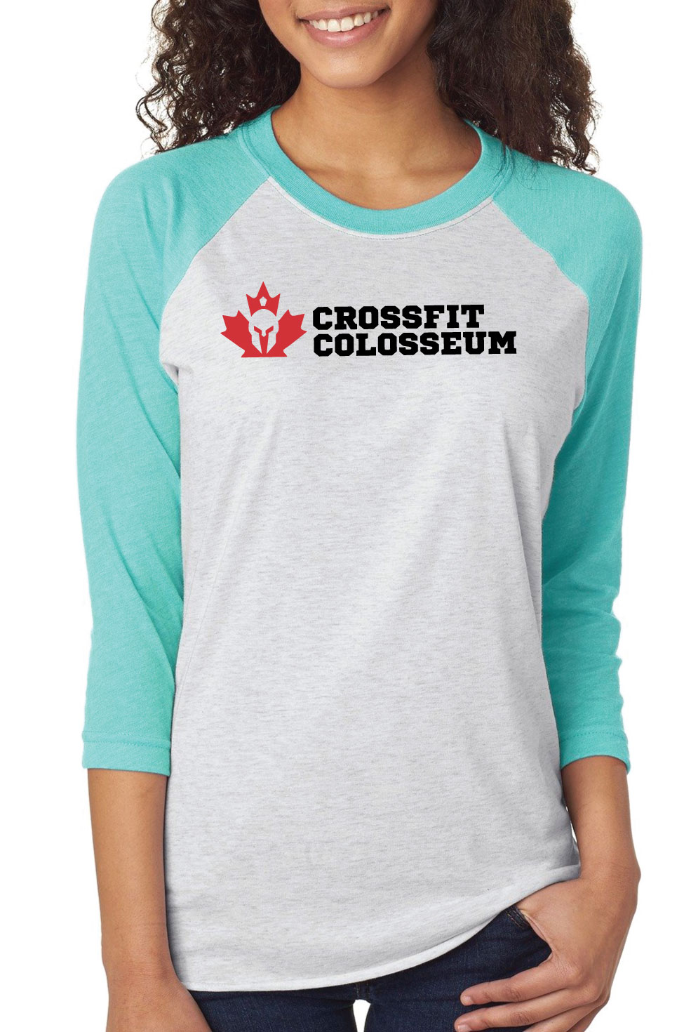 Crossfit Colosseum Unisex Baseball Shirt 3/4 Sleeve - Image 8