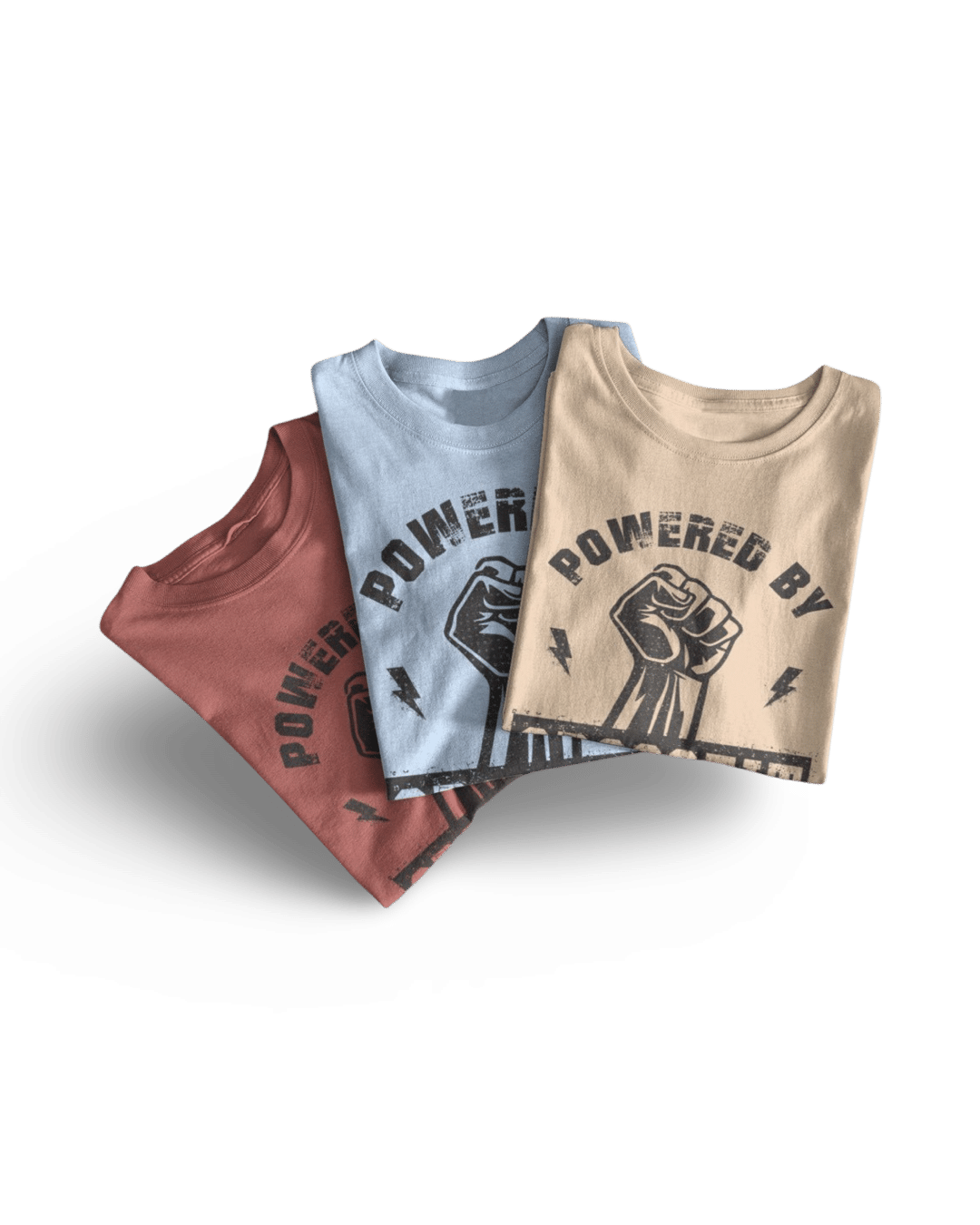 Powered-by-CrossFit-Colours Unisex Tshirts