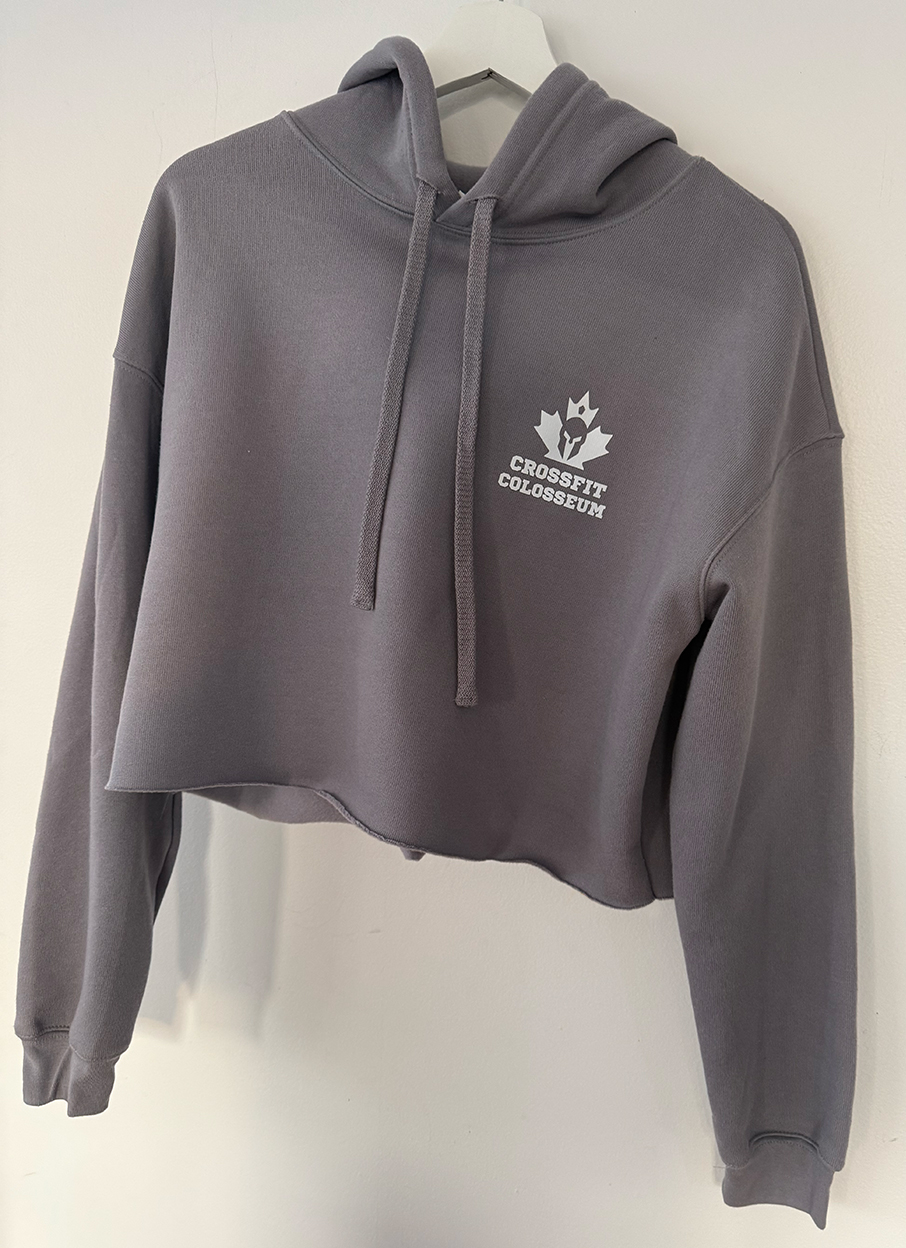CFC Women Crop Fleece Hoodie - Image 3