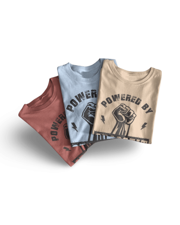Powered-by-CrossFit-Colours Unisex Tshirts